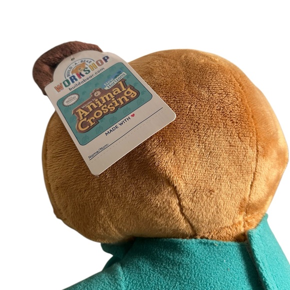 NWT Build A Bear Animal Crossing Tom Nook New Horizons Nordic Sweater Nintendo - Picture 4 of 8